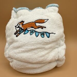 Sloomb Mini Terry Snapless Fitted Diaper
